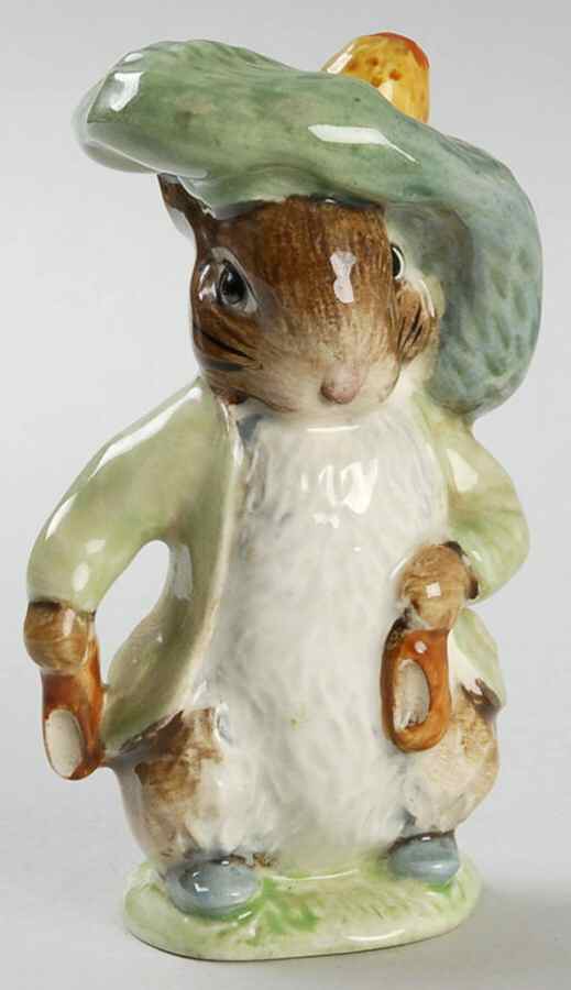 Beatrix Potter Backstamp 3 Benjamin Bunny-Ears Out/Shoes In - Boxed by Royal Doulton-1