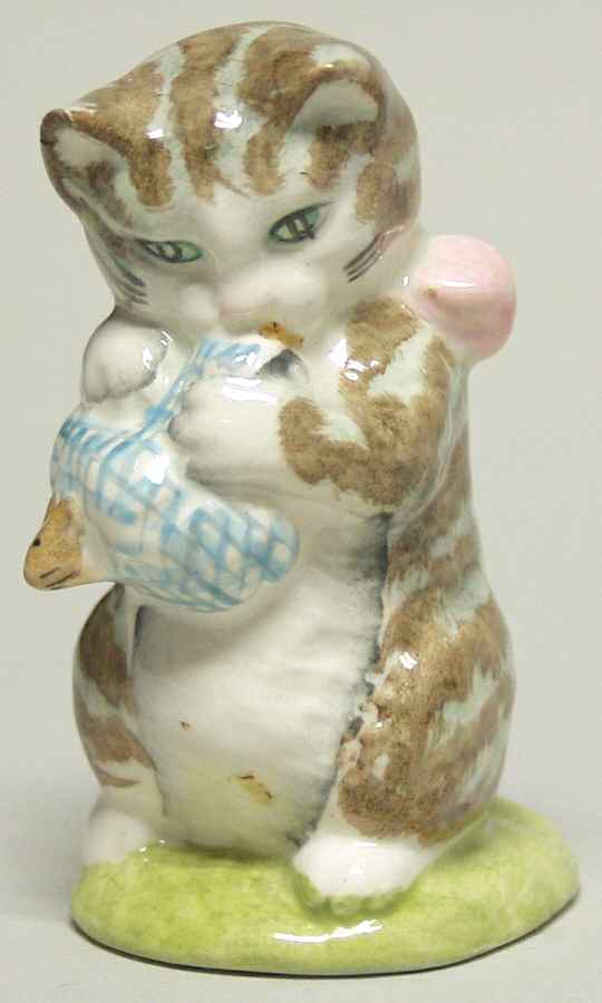 Beatrix Potter Backstamp 3 Miss Moppet - No Box by Royal Doulton-1