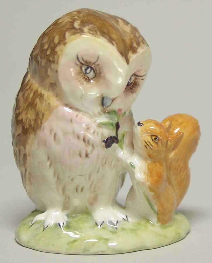 Beatrix Potter Backstamp 3 Old Mr.Brown - Boxed by Royal Doulton-1