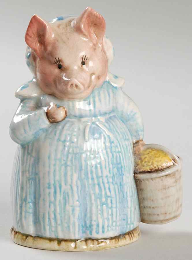 Beatrix Potter Backstamp 3 Aunt Pettitoes - Boxed by Royal Doulton-1