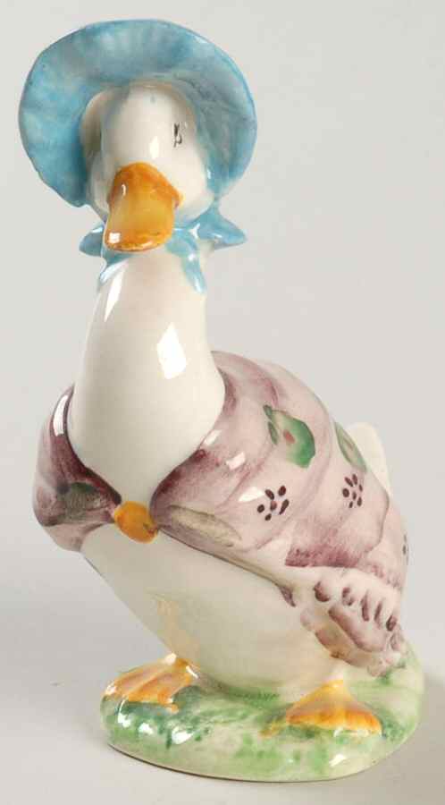 Beatrix Potter Backstamp 3 Jemima Puddle-Duck - No Box by Royal Doulton-1