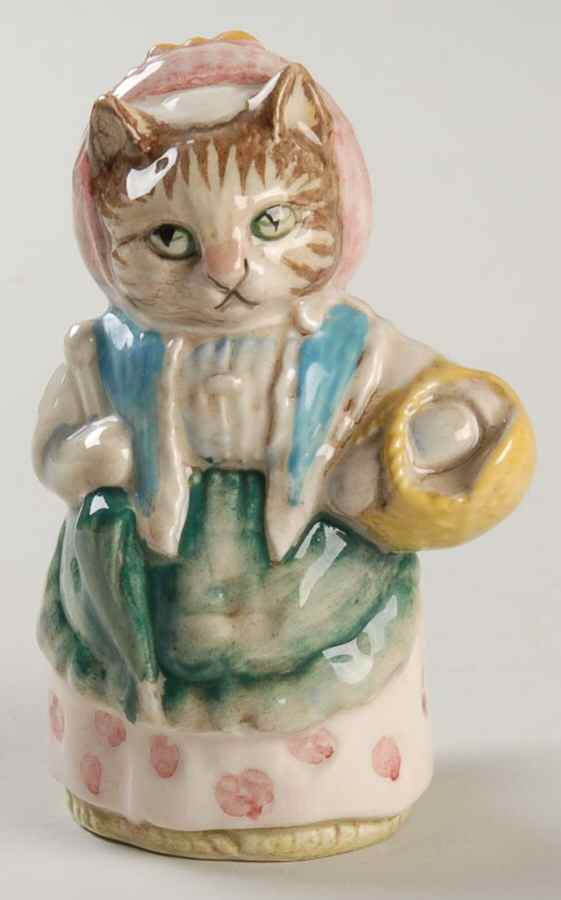 Beatrix Potter Backstamp 3 Cousin Ribby - No Box by Royal Doulton-1
