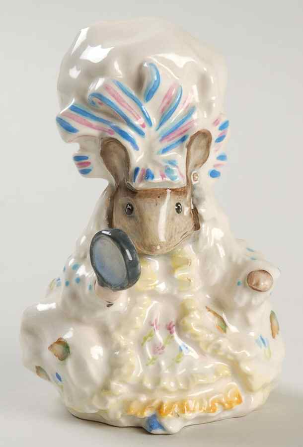 Beatrix Potter Backstamp 3 Lady Mouse - No Box by Royal Doulton-1