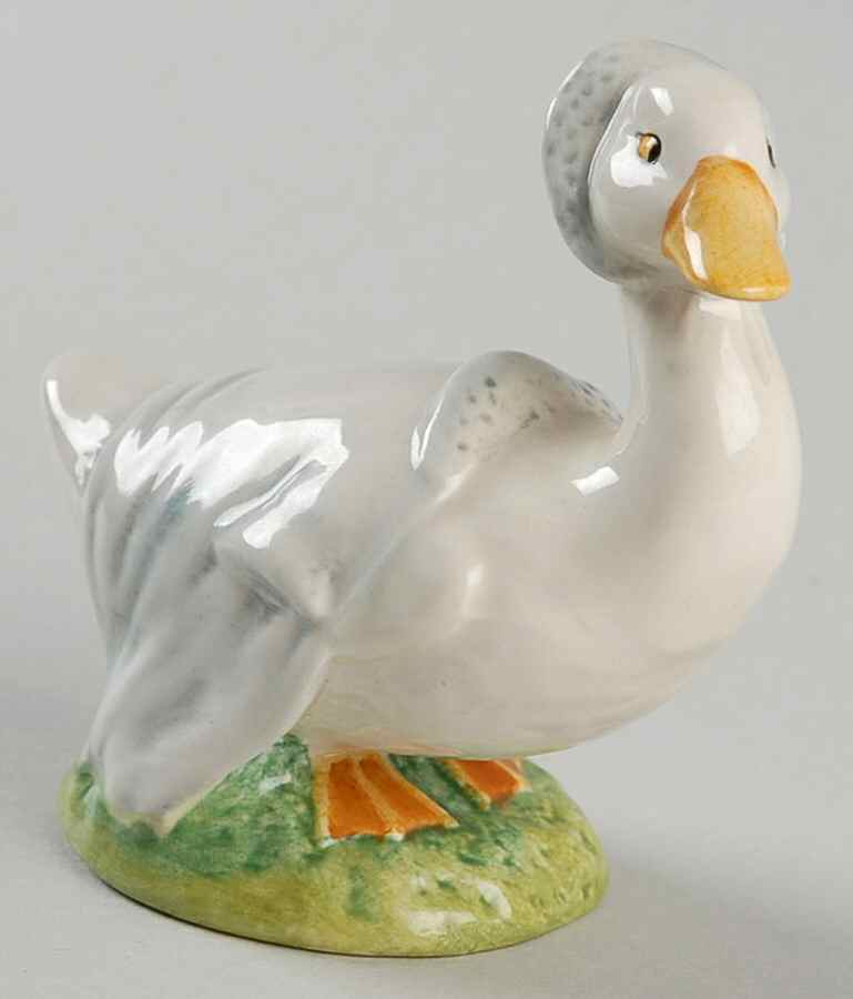 Beatrix Potter Backstamp 3 Rebeccah Puddle-Duck - No Box by Royal Doulton-1