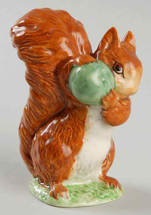 Beatrix Potter Backstamp 3 Squirrel Nutkin-Golden Brown - No Box 159 by Royal Doulton-1