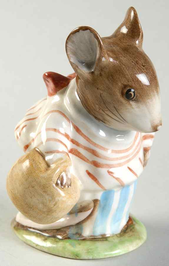 Beatrix Potter Backstamp 3 Mrs Tittlemouse - No Box by Royal Doulton-1