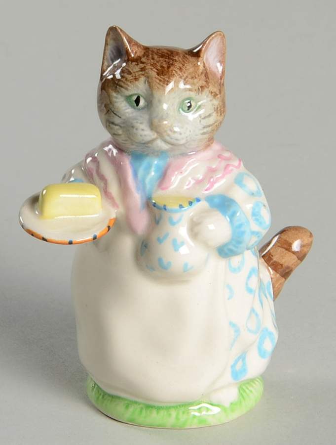 Beatrix Potter Backstamp 3 Mrs Ribby - Boxed by Royal Doulton-1