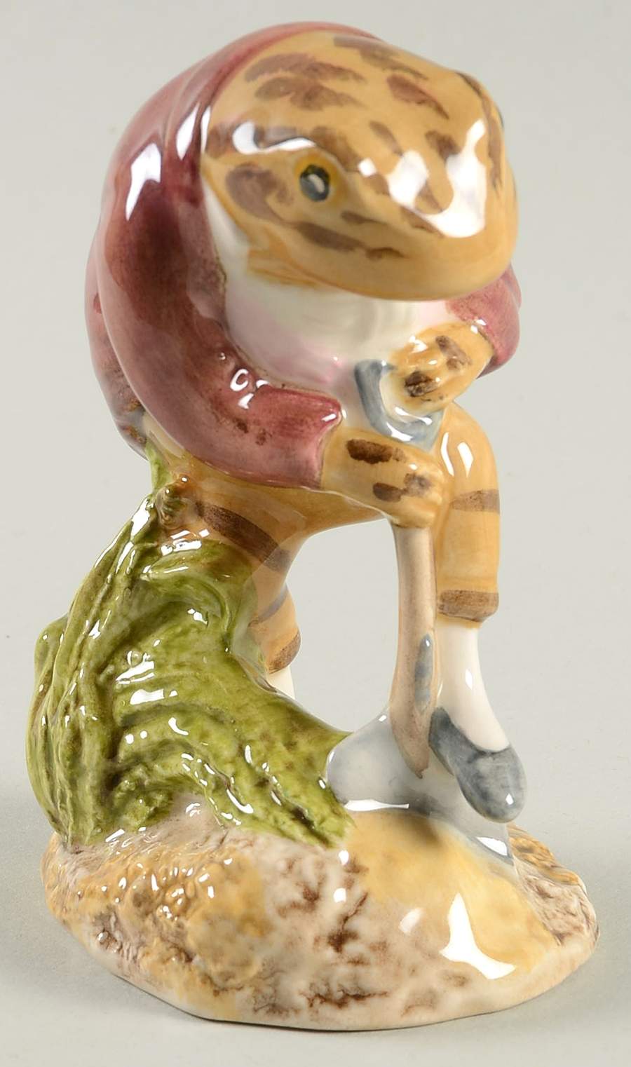 Beatrix Potter Backstamp 4 Mr Jeremy Fisher Digging - Boxed by Royal Doulton-1
