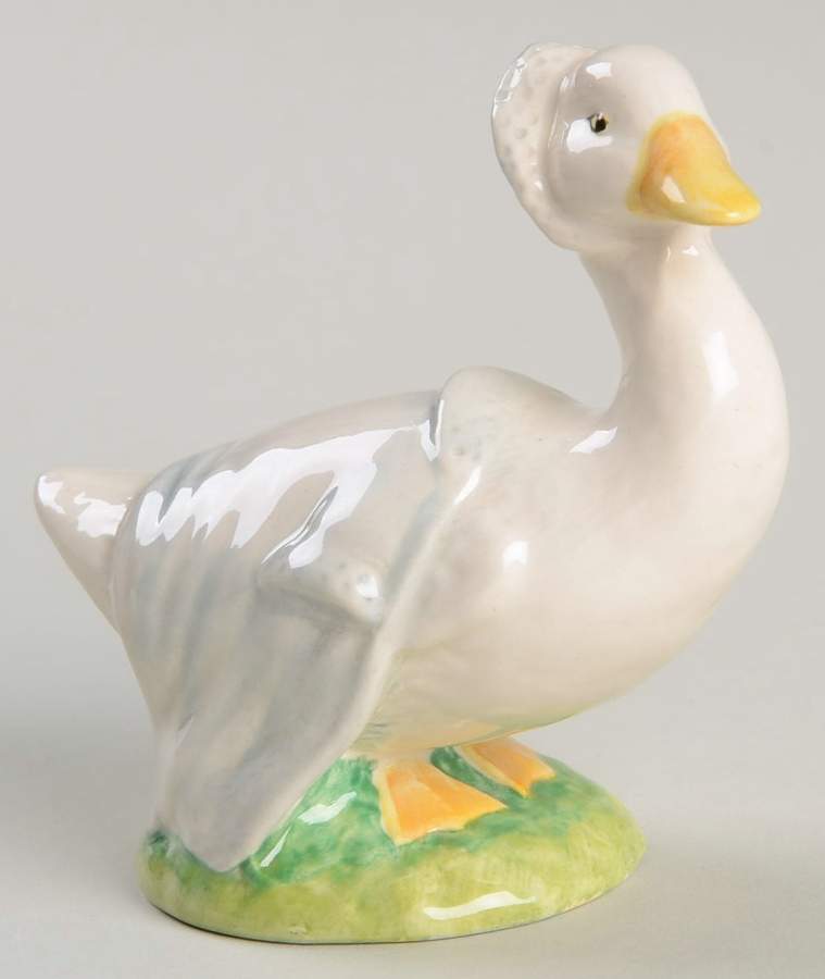 Beatrix Potter Backstamp 4 Rebeccah Puddle-Duck - No Box by Royal Doulton-1