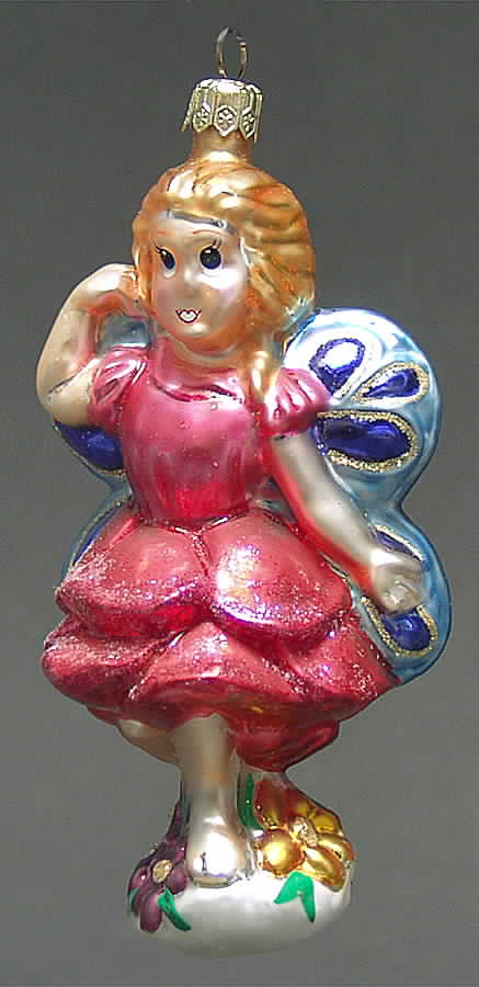 Fantasy & Mythical Flora Belles-Pink Dress - No Box by Christopher Radko-1
