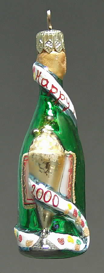 Cheers - Happy New Year 2000 Cheers Gem - No Box by Christopher Radko-1