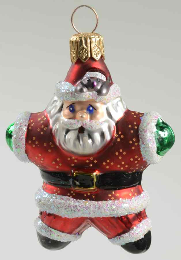 Santas Twinkle St Nick Gem - No Box by Christopher Radko-1