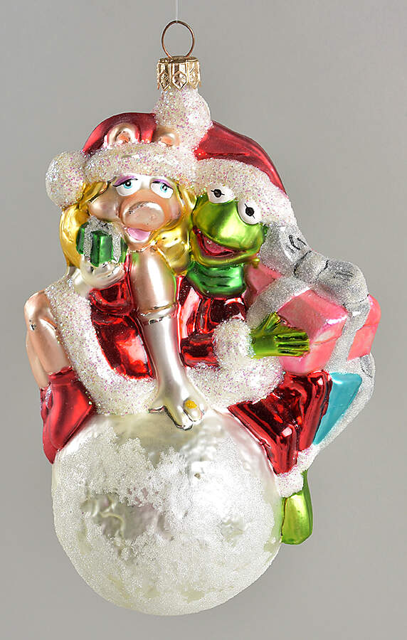 The Muppets Snowball - Kermit And Piggy  - No Box by Christopher Radko-1