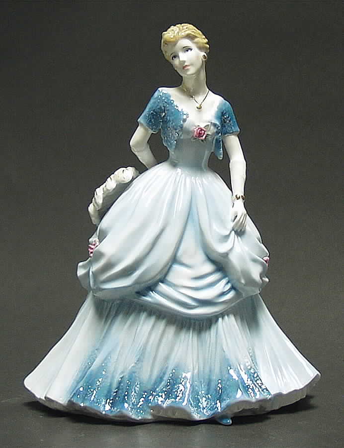 Glittering Occasions Figurine Night At The Opera - No Box by Royal Worcester-1