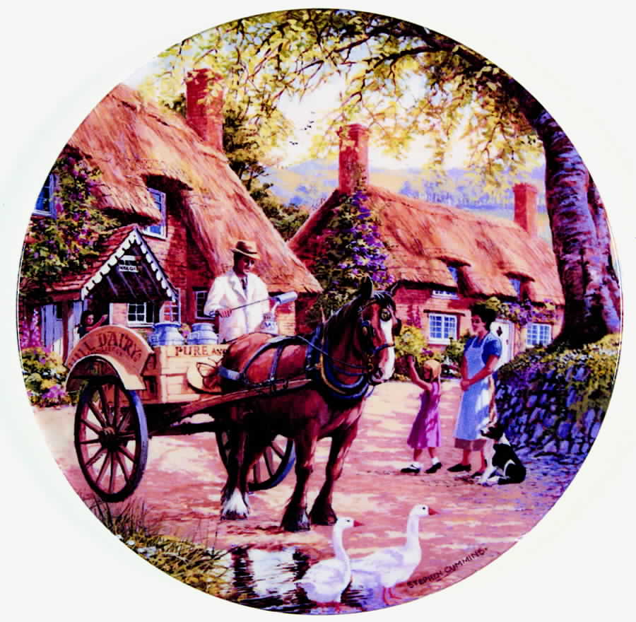 Country Deliveries The Milkman - With Box by Royal Doulton-1