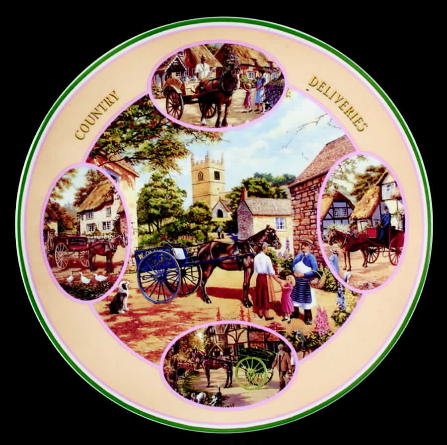 Country Deliveries The Butcher & All Scenes - Boxed by Royal Doulton-1