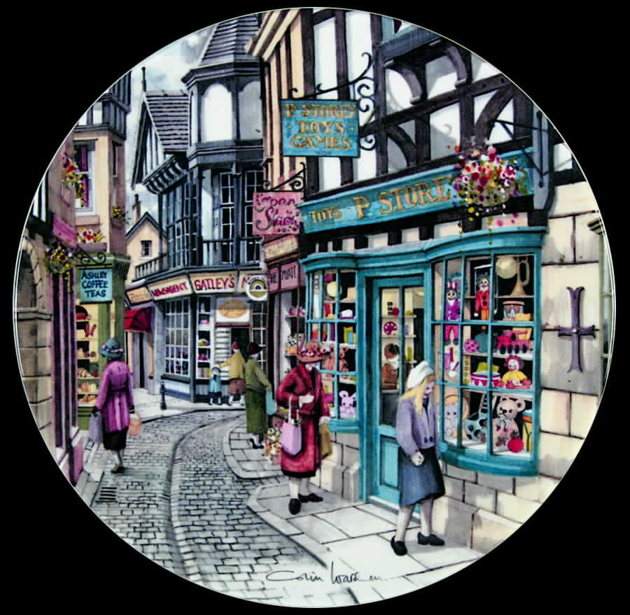 Window Shopping The Toy Shop - No Box by Royal Doulton-1