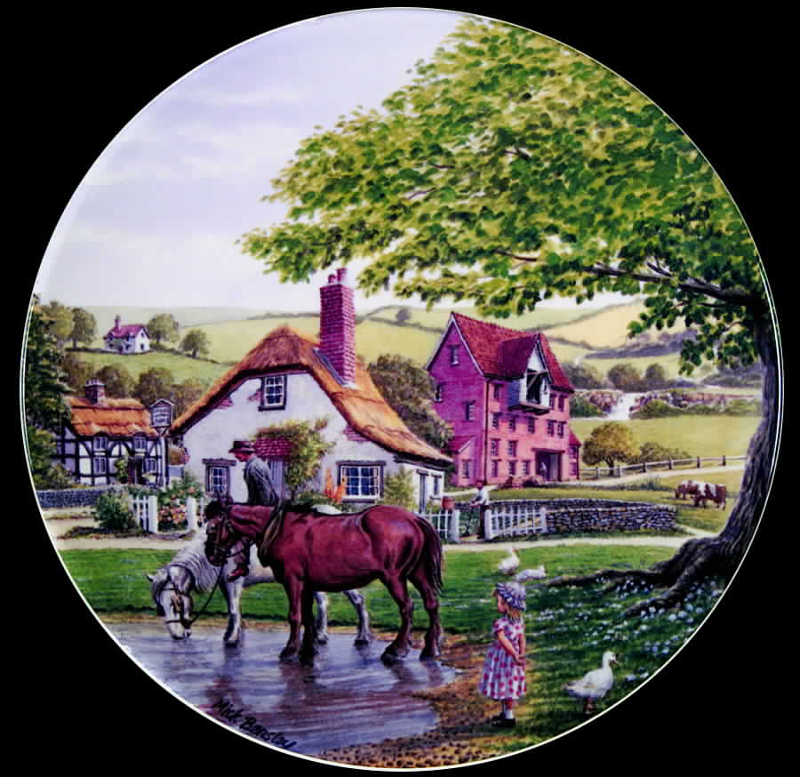 Crinkley Bottom The Village Pond - Boxed by Royal Doulton-1