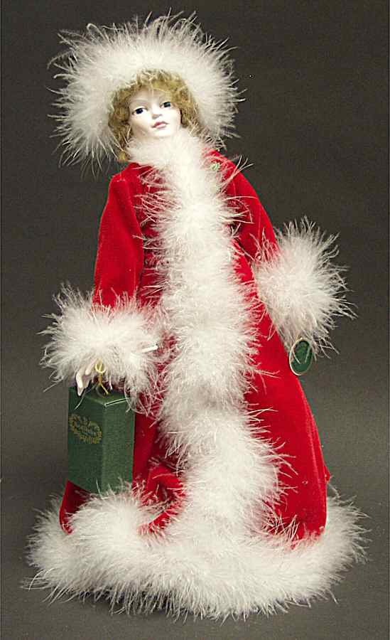 Nisbet Heirloom Dolls Christmas Doll - No Box by Royal Doulton-1