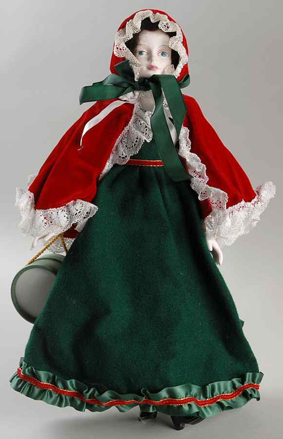 Nisbet Heirloom Dolls Christmas Doll-1984 - Boxed by Royal Doulton-1