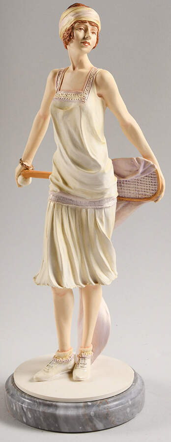 Classique Collection-Figurines Anyone For Tennis? - Boxed by Royal Doulton-1