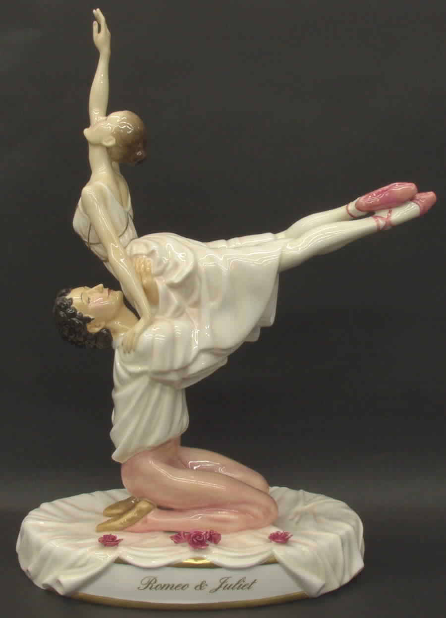Literary Loves Romeo & Juliet - No Box by Royal Doulton-1