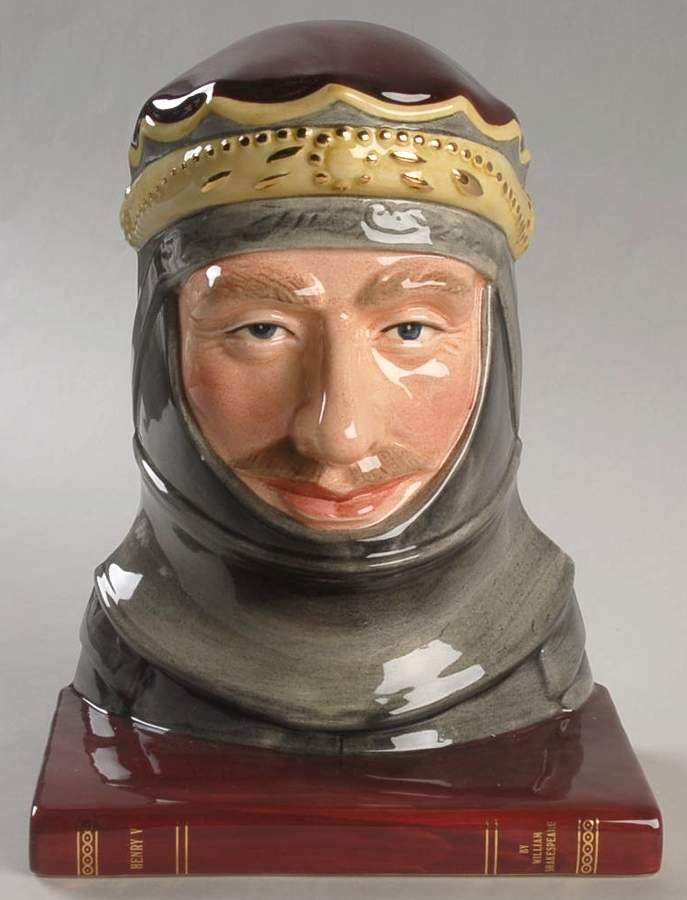Book Ends-Character Henry V - No Box by Royal Doulton-1