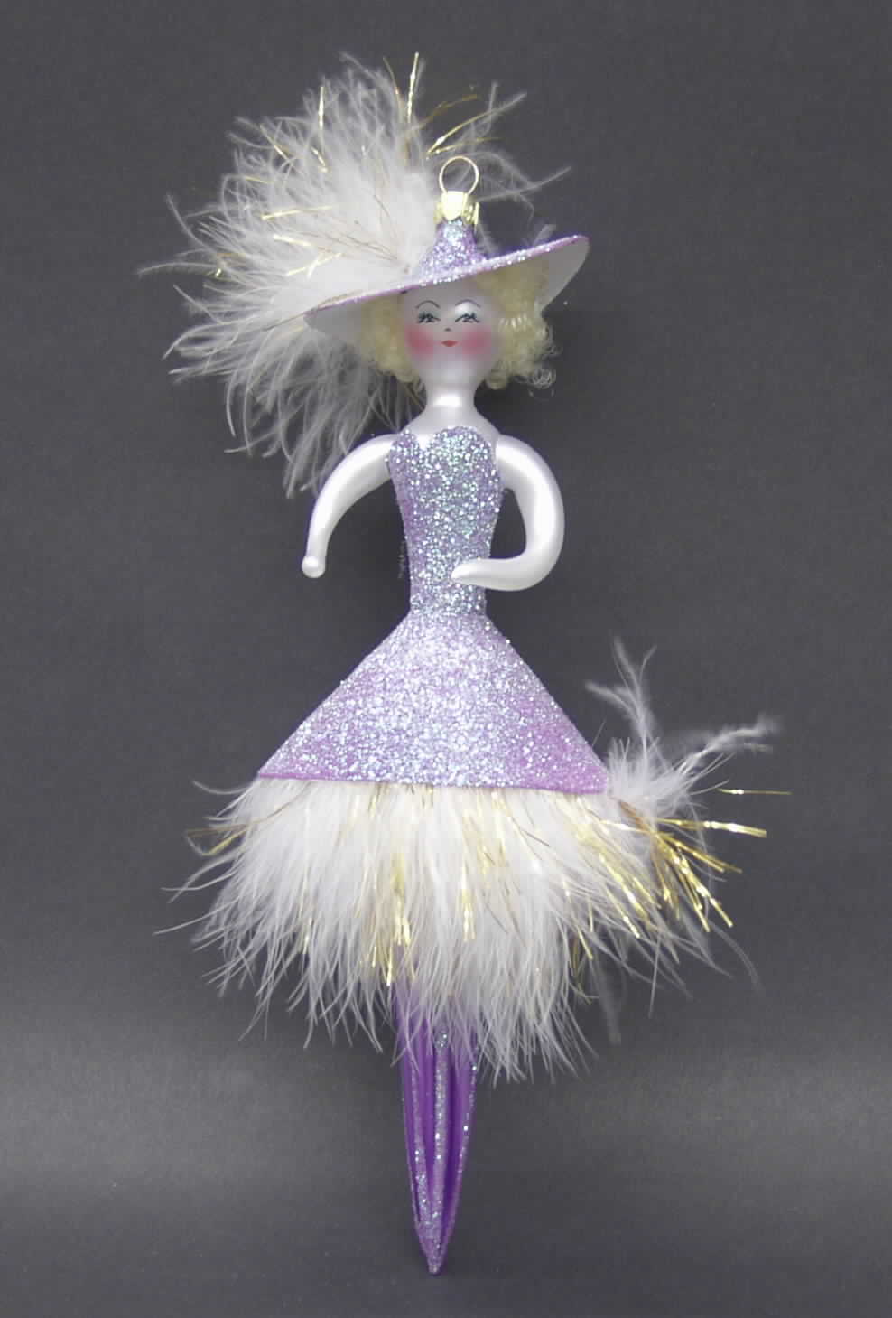 Sugar Frost Follies French Flavors-Purple - No Box by Christopher Radko-1