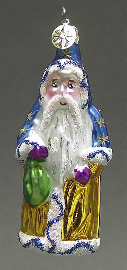 Santas Delicate Dresden Santa - No Box by Christopher Radko-1