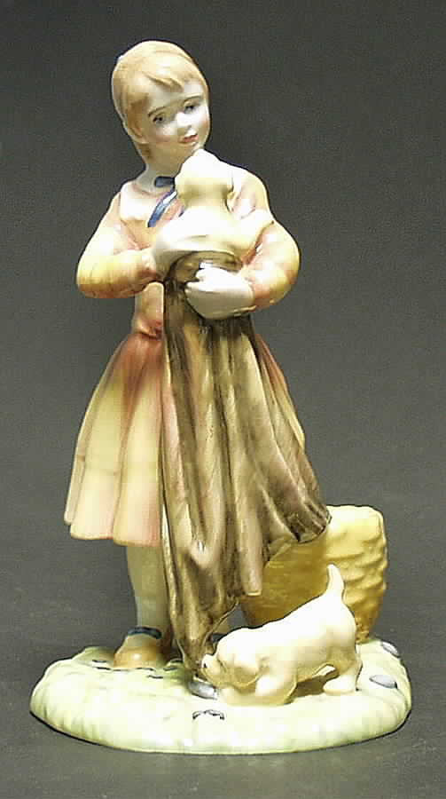 Age of Innocence Puppy Love - No Box by Royal Doulton-1