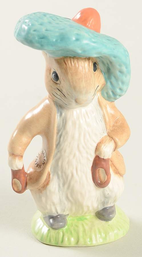Beatrix Potter Backstamp 11 Benjamin Bunny-Satin Finish - No Box by Royal Doulton-1