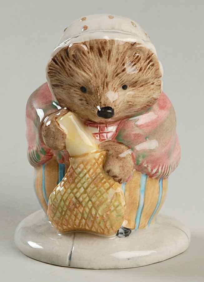 Beatrix Potter Backstamp 11 Mrs Tiggy-Winkle Buys Provisions - No Box by Royal Doulton-1