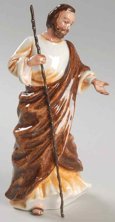 Holy Family Joseph-Brown & White - Boxed by Royal Doulton-1