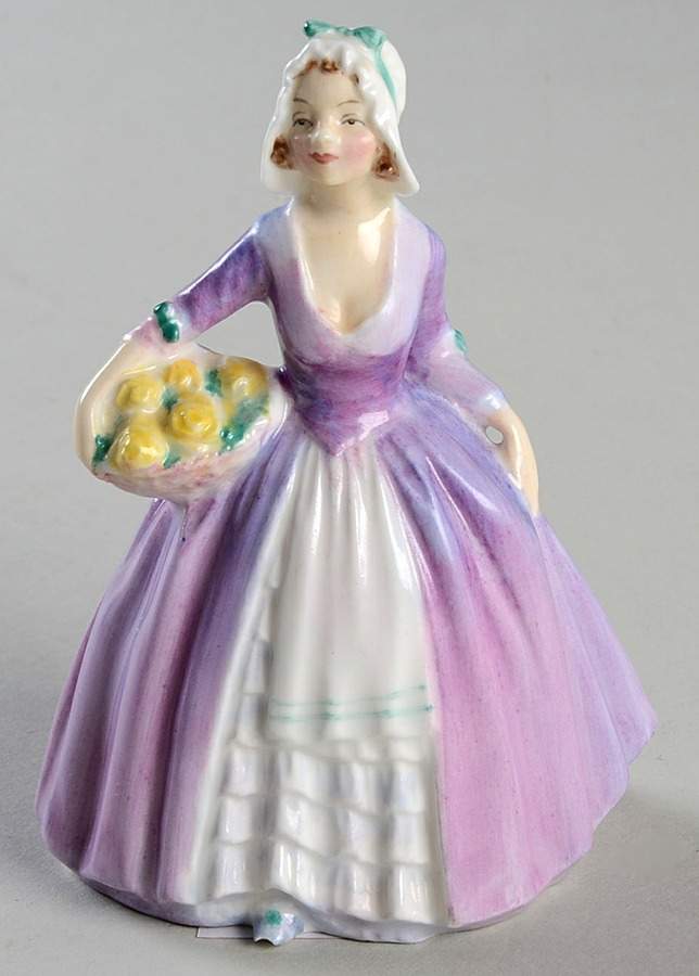 Miniature Figurines Janet - Boxed by Royal Doulton-1