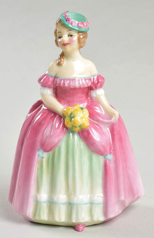 Miniature Figurines Dainty May - Boxed by Royal Doulton-1