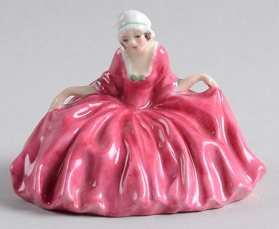 Miniature Figurines Polly Peachum - Boxed by Royal Doulton-1