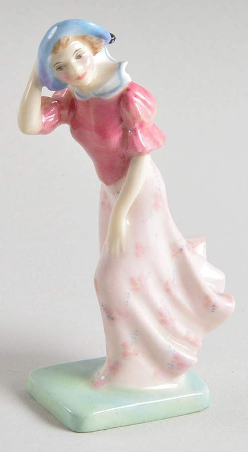 Miniature Figurines Rosamund - No Box by Royal Doulton-1