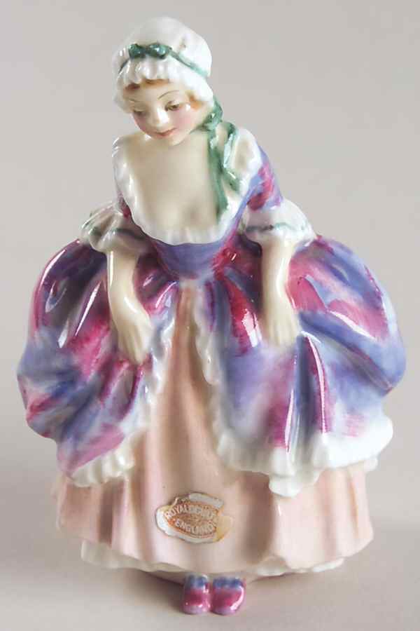 Miniature Figurines Goody Two Shoes - No Box by Royal Doulton-1