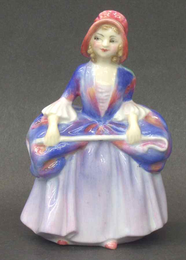 Miniature Figurines Bo-Peep - Boxed by Royal Doulton-1