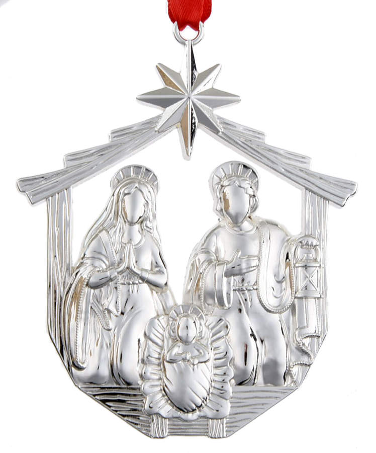 Reed & Barton Christmas Ornament Nativity - Boxed by Reed & Barton-1