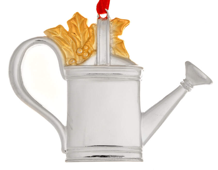 Reed & Barton Christmas Ornament Watering Can - No Box by Reed & Barton-1