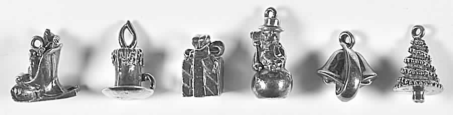 Reed & Barton Christmas Ornament Mini-Ornaments-Silverplate - Boxed by Reed & Barton-1