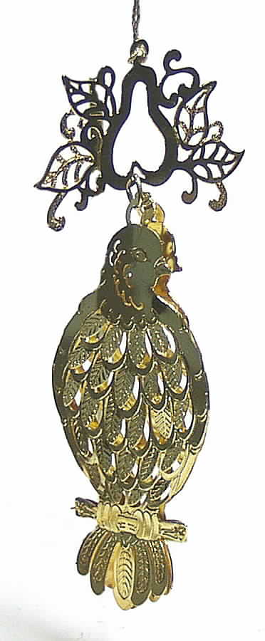 Reed & Barton Christmas Ornament Partridge - Boxed by Reed & Barton-1