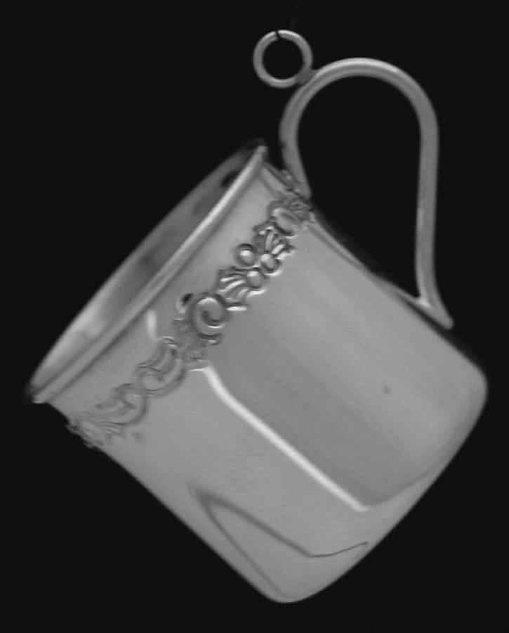 Reed & Barton Christmas Ornament Baby Cup Ornament - With Box by Reed & Barton-1