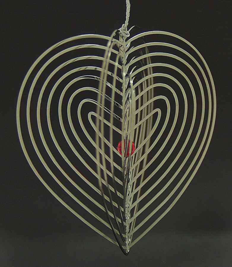 Reed & Barton Christmas Ornament Ribbon Heart - Boxed by Reed & Barton-1
