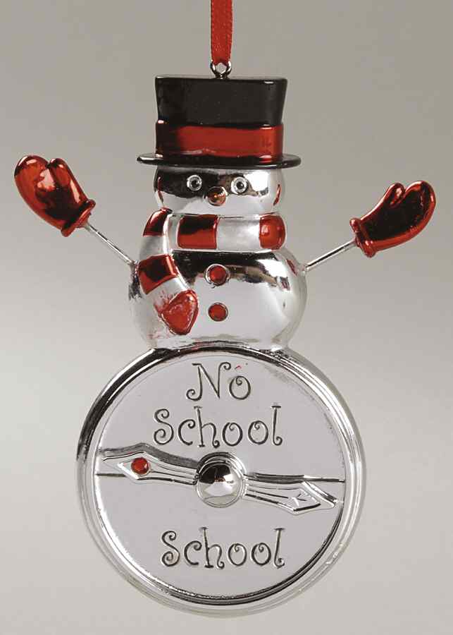 Reed & Barton Christmas Ornament Snowday Snowman - Boxed by Reed & Barton-1