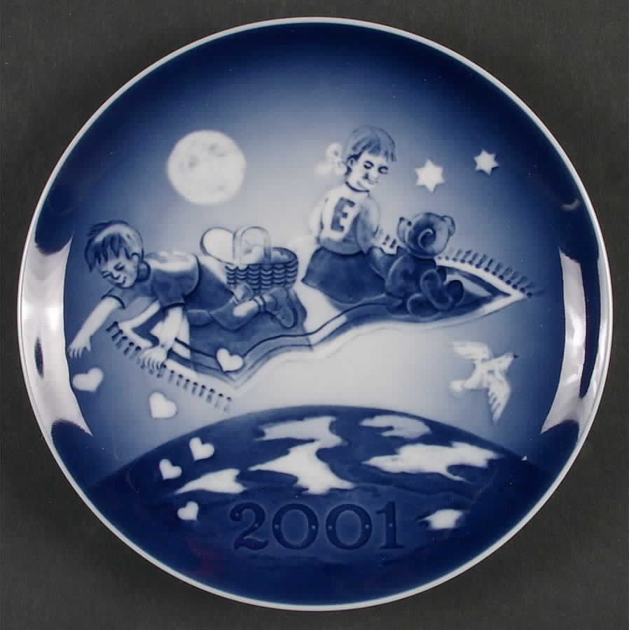 Millennium Plate Collection 2001-Magic Carpet - No Box by Royal Copenhagen-1