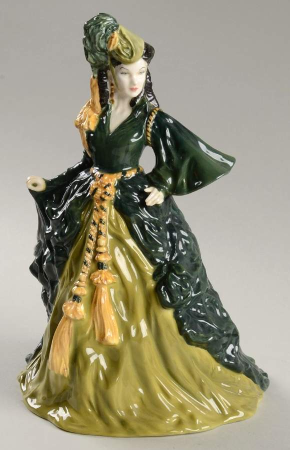 Classic Movies Scarlett O'Hara - No Box by Royal Doulton-1