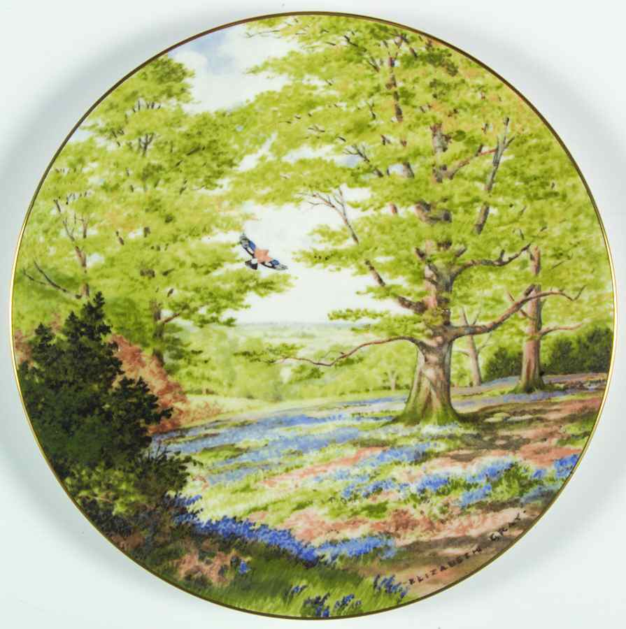 At Peace with Nature Among The Bluebells - Boxed by Royal Doulton-1