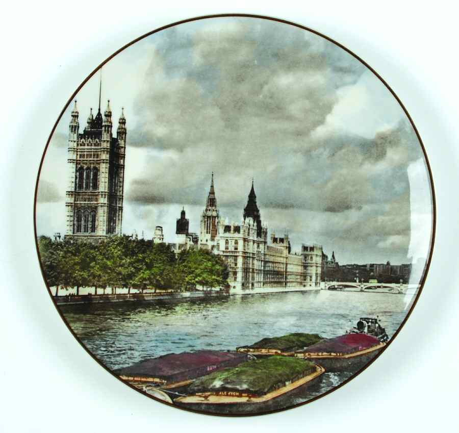 Historical Britain The Houses Of Parliament,London - No Box by Royal Doulton-1